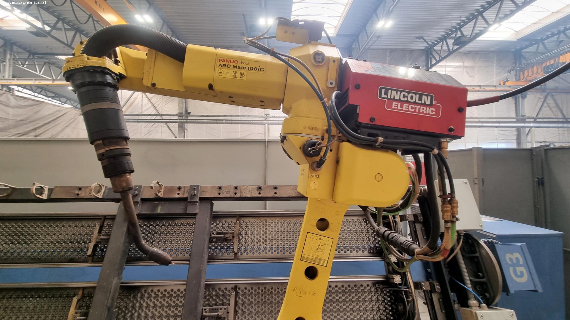 Stazione di saldatura robotica FANUC Arc Mate 100iC in vendita - foto 3